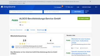 
                            7. Bewertungen für ALSCO Berufskleidungs-Service GmbH | StepStone