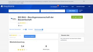 
                            8. Bewertungen für BG BAU - Berufsgenossenschaft der Bauwirtschaft ...