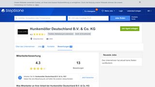 
                            10. Bewertungen für Hunkemöller Deutschland B.V. & Co. KG | StepStone