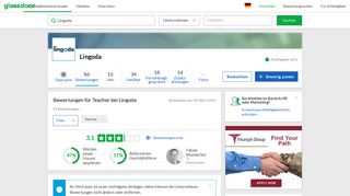 
                            9. Bewertungen für Lingoda Teacher | Glassdoor.de