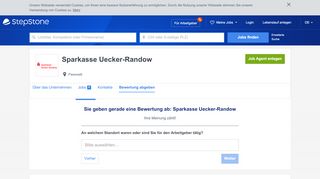 
                            8. Bewertungen für Sparkasse Uecker-Randow | StepStone
