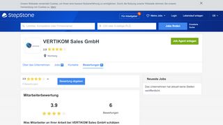 
                            13. Bewertungen für VERTIKOM Sales GmbH | StepStone