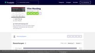 
                            11. Bewertungen von 1fire Hosting | Kundenbewertungen von www.1fire ...