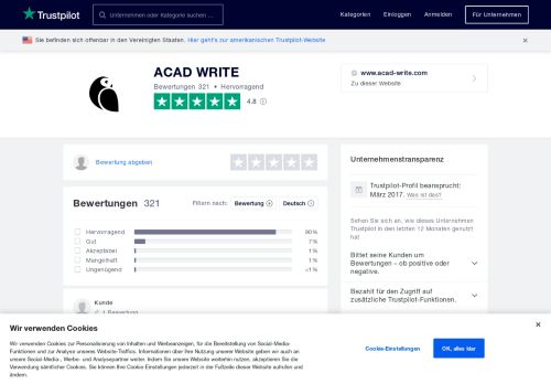
                            7. Bewertungen von ACAD WRITE | Kundenbewertungen von www ...