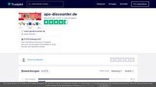 
                            11. Bewertungen von apo-discounter.de | Kundenbewertungen von www ...