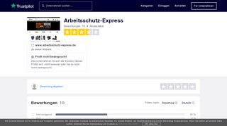 
                            11. Bewertungen von Arbeitsschutz-Express | Kundenbewertungen von ...