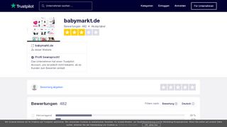 
                            8. Bewertungen von babymarkt.de | Kundenbewertungen von babymarkt ...