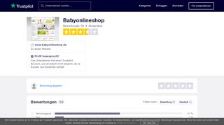 
                            7. Bewertungen von Babyonlineshop | Kundenbewertungen von www ...