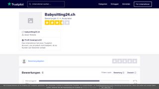 
                            12. Bewertungen von Babysitting24.ch | Kundenbewertungen von ...