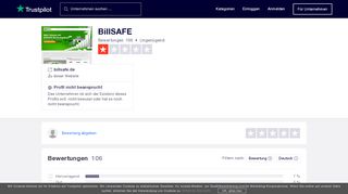 
                            9. Bewertungen von BillSAFE | Kundenbewertungen von billsafe.de lesen