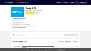 
                            10. Bewertungen von Body & Fit | Kundenbewertungen von www ...