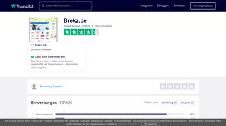 
                            7. Bewertungen von Brekz.de | Kundenbewertungen von brekz.de lesen