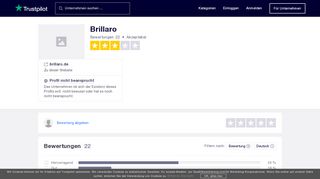
                            4. Bewertungen von Brillaro | Kundenbewertungen von brillaro.de lesen
