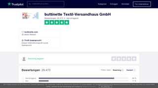 
                            9. Bewertungen von buttinette Textil-Versandhaus GmbH ... - Trustpilot