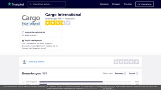 
                            7. Bewertungen von Cargo International | Kundenbewertungen von ...