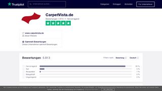 
                            5. Bewertungen von CarpetVista.de | Kundenbewertungen von www ...