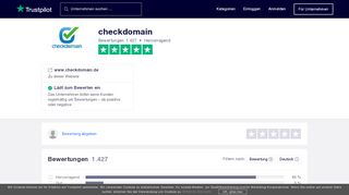 
                            5. Bewertungen von checkdomain | Kundenbewertungen von www ...