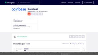 
                            13. Bewertungen von Coinbase | Kundenbewertungen von coinbase.com ...