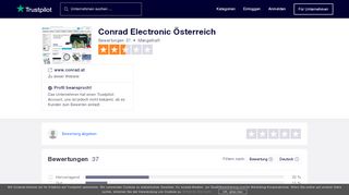 
                            9. Bewertungen von Conrad Electronic Österreich | Kundenbewertungen ...