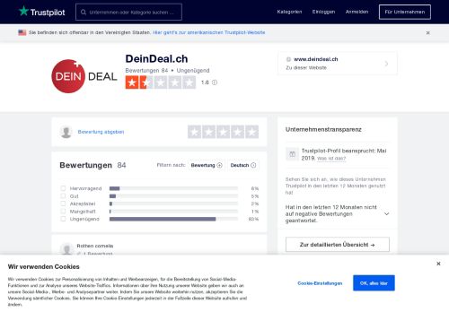 
                            7. Bewertungen von DeinDeal | Kundenbewertungen von www.deindeal ...