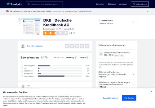 
                            13. Bewertungen von DKB | Deutsche Kreditbank AG ...