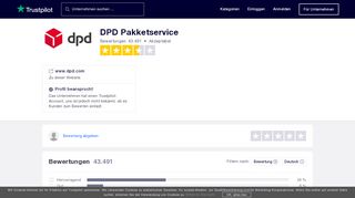 
                            4. Bewertungen von DPD Pakketservice | Kundenbewertungen von www ...