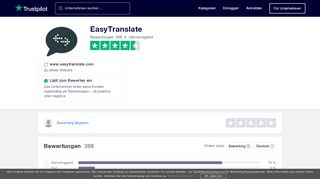 
                            6. Bewertungen von EasyTranslate | Kundenbewertungen von www ...