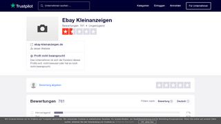 
                            7. Bewertungen von Ebay Kleinanzeigen | Kundenbewertungen von ...