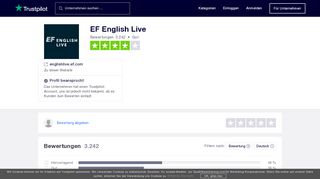 
                            4. Bewertungen von EF English Live (Germany) | Kundenbewertungen ...