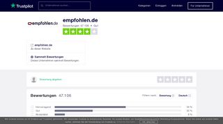 
                            8. Bewertungen von empfohlen.de | Kundenbewertungen von ...