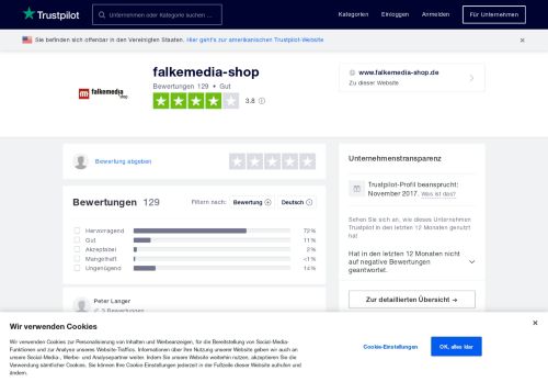 
                            6. Bewertungen von falkemedia-shop | Kundenbewertungen von www ...