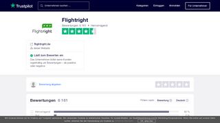 
                            8. Bewertungen von Flightright | Kundenbewertungen von flightright.de ...