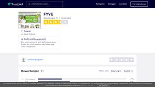 
                            9. Bewertungen von FYVE | Kundenbewertungen von fyve.de lesen