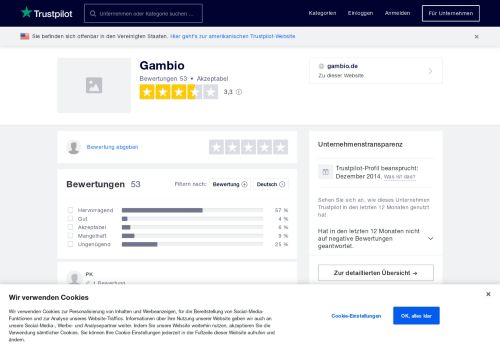 
                            11. Bewertungen von Gambio | Kundenbewertungen von gambio.de lesen