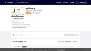 
                            3. Bewertungen von gethandy | Kundenbewertungen von www.gethandy ...