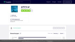 
                            7. Bewertungen von goferry.gr | Kundenbewertungen von goferry.gr lesen