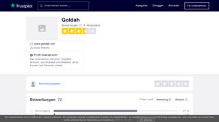 
                            12. Bewertungen von Goldah | Kundenbewertungen von www.goldah.net ...