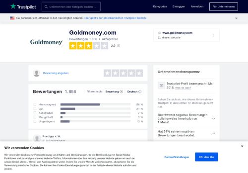 
                            5. Bewertungen von Goldmoney.com | Kundenbewertungen von www ...