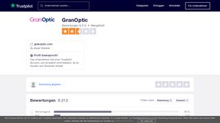 
                            1. Bewertungen von GranOptic | Kundenbewertungen von granoptic.com ...