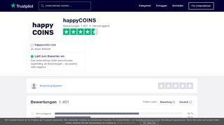 
                            3. Bewertungen von HappyCoins | Kundenbewertungen von happycoins ...