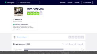 
                            9. Bewertungen von HUK-COBURG | Kundenbewertungen ... - Trustpilot