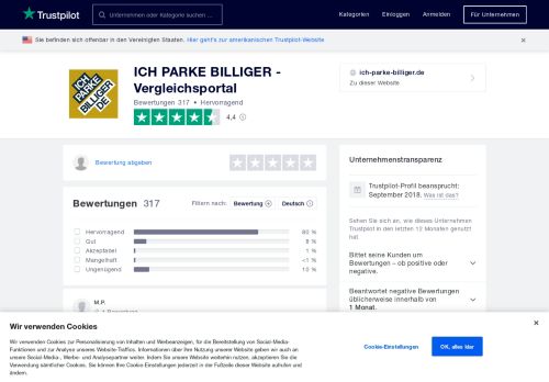 
                            3. Bewertungen von ICH PARKE BILLIGER | Kundenbewertungen von ...
