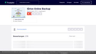 
                            6. Bewertungen von IDrive Online Backup | Kundenbewertungen von ...