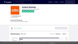
                            11. Bewertungen von Instant Gaming | Kundenbewertungen von instant ...