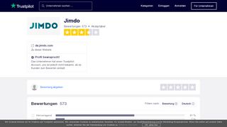 
                            10. Bewertungen von Jimdo | Kundenbewertungen von de.jimdo.com lesen