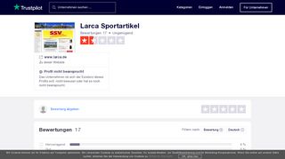 
                            2. Bewertungen von Larca Sportartikel | Kundenbewertungen von www ...
