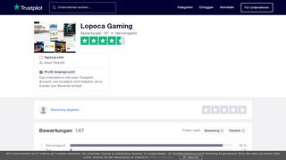 
                            10. Bewertungen von Lopoca Gaming | Kundenbewertungen von lopoca ...