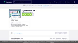 
                            8. Bewertungen von Lycamobile NL | Kundenbewertungen von ...