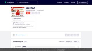 
                            10. Bewertungen von MAPFRE | Kundenbewertungen von mapfre.com ...