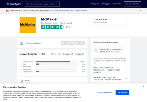 
                            8. Bewertungen von McMakler | Kundenbewertungen von mcmakler.de ...